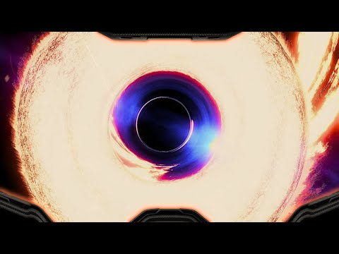 Falling Into a Black Hole Star (Simulation)