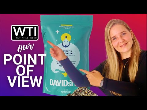 DAVIDsTEA Mother's Little Helper Tea - WTI product video review