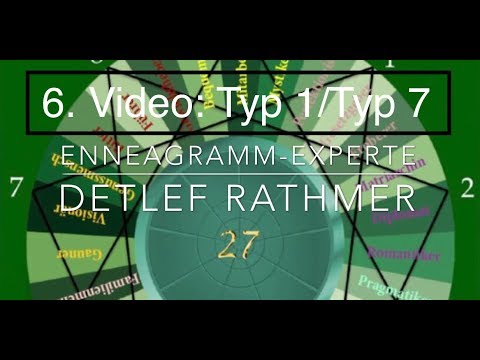 Enneagramm - Typ 1/Typ 7, Gemeinsamkeiten & Unterschiede (Untertypen, Subtypen)