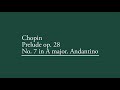 Chopin Prelude op. 28 No. 7 in A major. Andantino (Ivan Moravec)(1965)