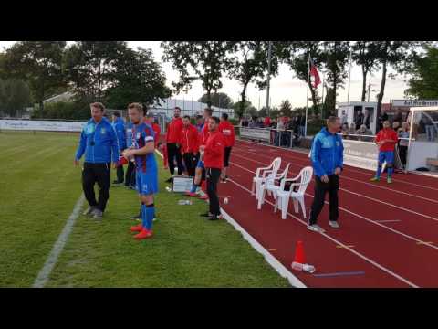 Eutin 08 steigt in die Regionalliga auf: Der Moment bis zum Abpfiff in Drochtersen