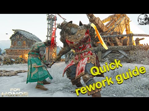 For honor/ Quick reworked Conqueror guide -🌟Max punishes included🌟