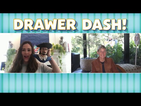 Jennifer Garner Finds An Elektra Prop And Kevin Kline In Drawer Dash Ellen Degeneres News Newslocker