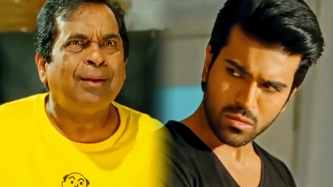 राम चरण ब्रह्मानंदम को डरा रहा है | Yevadu Movie Comedy Scene | Ram Charan & Brahmanan