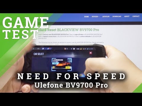 Need For Speed FPS Checkup on Ulefone BV9700 PRO - NFS Android Version Review