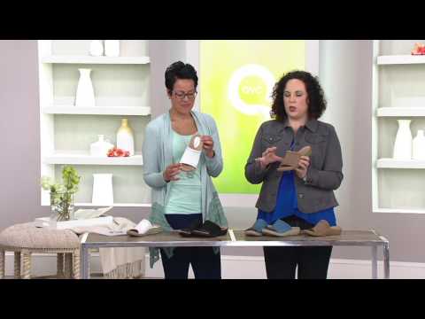 Earth Origins Leather Slide Sandals - Valorie on QVC
