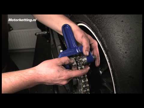 Motorketting.nl instructievideo 1: de ketting vervangen