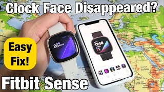 Fitbit Sense: Clock Face Disappeared? Easy Fix!!