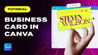 Create a Stunning Business Card in Canva (No Design Skills Needed)