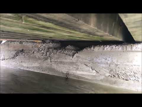 OldGuyDIY Final Look 12 Yd Concrete Wooden Bridge Footer Abutment Repair Erosion Upgrade Maintenance