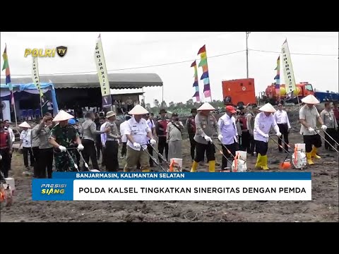 POLDA KALSEL LAKSANAKAN PENANAMAN JAGUNG SERENTAK KUARTAL IV DUKUNG SWASEMBADA PANGAN