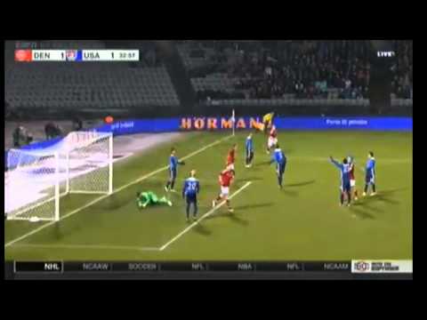 Nicklas Bendtner Goal - Denmark vs USA 1-1 ( Friendly Match ) 2015 HD
