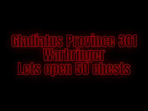 Gladiatus game Province 301 Lets Open 50 Chests