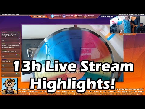 13h22m Live Stream Highlights!