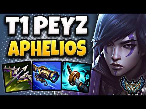T1 Peyz Aphelios vs Miss Fortune [ ADC ] Korea Challenger 2173 LP | Patch 26.5