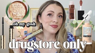 Drugstore Makeup ONLY 💎  my new faves, GRWM, and shop my stash!