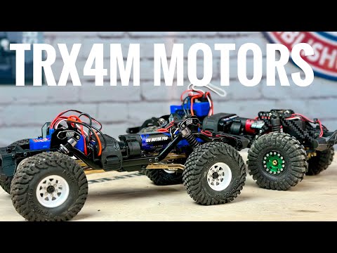 Traxxas TRX4M Motor UPGRADES: NEW Injora Brushed Motors for BIG PERFORMANCE GAINS!