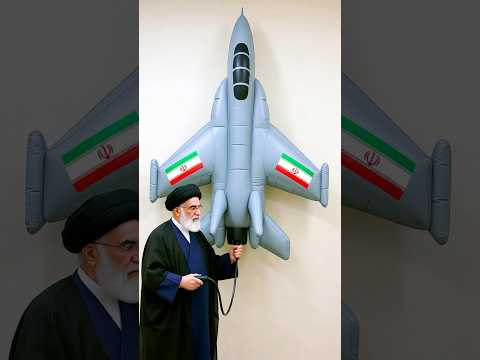 Ali Khamenei’s BALLOON AIR FORCE FOOLS TRUMP 😱 🎈✈️