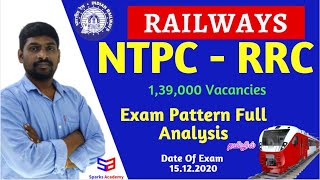 RRB NTPC  & RRC - Level 1(35208+ 1,03,679 Vacancies)/ Date Of Exam 15.12.2020 full details in Tamil