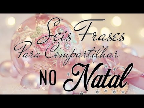 Vídeo: Frases Natalinas: perguntas e respostas