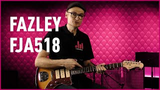 Video thumbnail for Fazley FJA518SB Guitare électrique Review | Bax Music FR by Bax Music FR