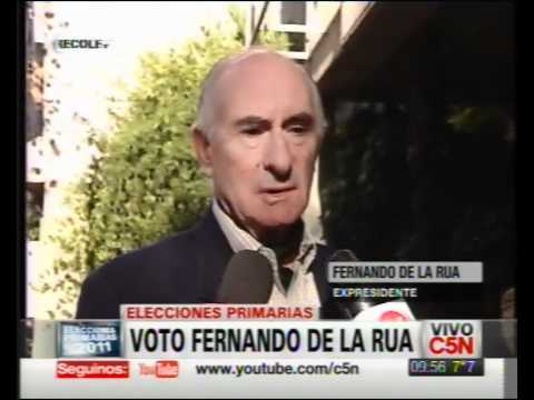 C5N - ELECCIONES PRIMARIAS: VOTO DE LA RUA