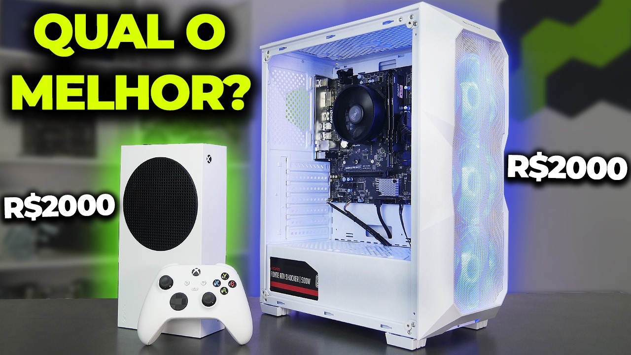 PC GAMER BARATO VS. XBOX SERIES S: QUAL O MELHOR? SAIBA ESCOLHER! (2024)