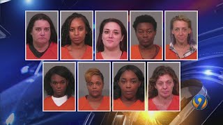 Massive prostitution sting makes 15 arrests at hotel on state line