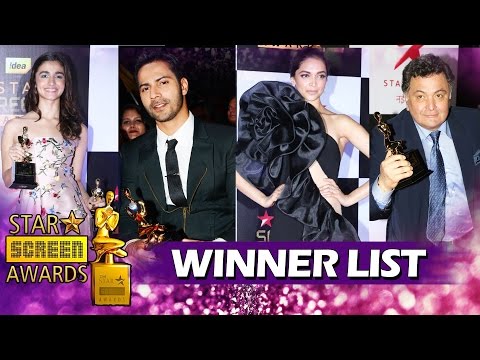 download lagu mp3 mp4 Star Screen Awards 2016 Winners List, download lagu Star Screen Awards 2016 Winners List gratis, unduh video klip Star Screen Awards 2016 Winners List