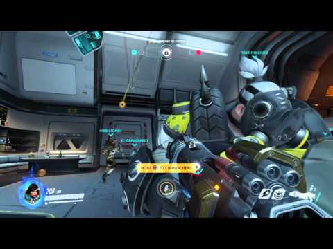 Overwatch: Beta Pharah Gameplay