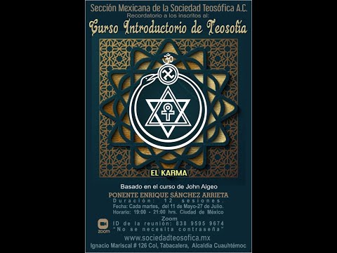 Curso Introductorio de Teosofía basado en el curso de John Algeo  EL KARMA