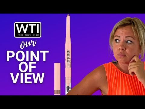 Maybelline Total Temptation Brow Pencil - WTI product video review
