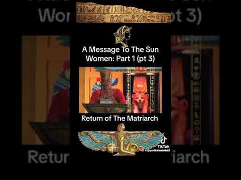 MESSAGE TO THE SUN WOMEN,,A REPOST THATS NEEDED