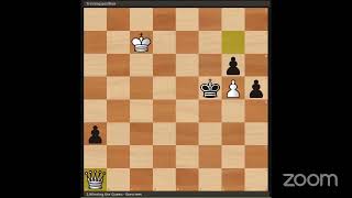 Advance queen chess endgames