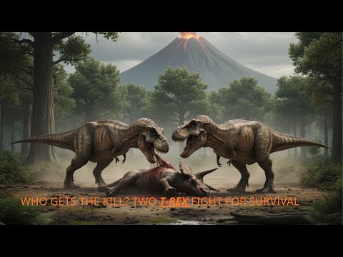 Defending the Throne: A T-Rex Survival Story | prehistoric animals