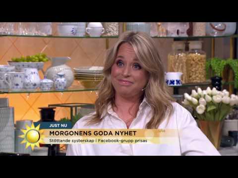 Hemliga systerskapsgruppen hejar på livet! - Nyhetsmorgon (TV4)