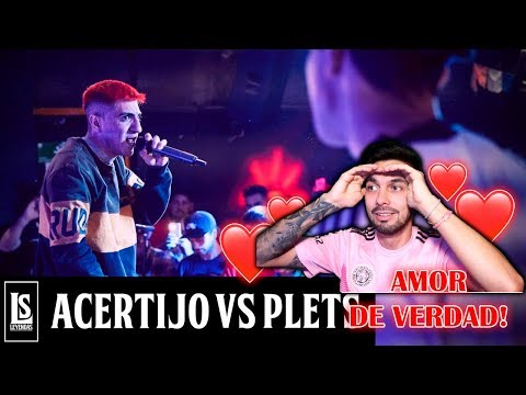 ESTO ES RAP DE VERDAD! ACERTIJO VS PLETS 🔥 LEYENDAS DEL FREE ♥️ EL MEJOR EVENTO DE FREESTYLE