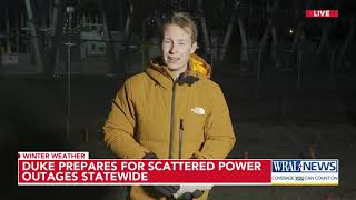 Duke Energy prepares for scatted power outages