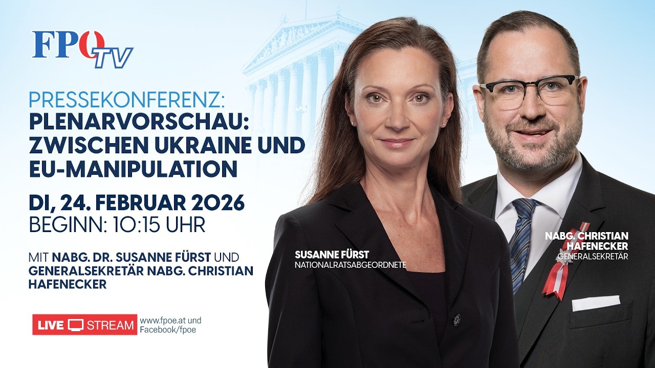Plenarvorschau – Zwischen Ukraine und EU-Manipulation
