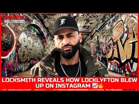 Locksmith Breaks Down Lock Lyft Instagram Success | Rap Sheet Hollywood