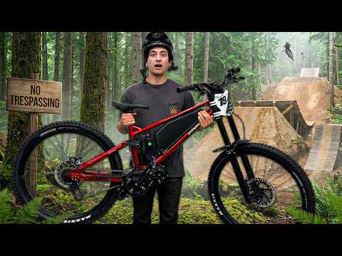 The Most Powerful Electric Bike on Pro Trails