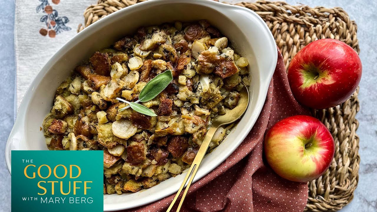 Alex Page's Slow Cooker Stuffing | The Good Stuff with Mary Berg