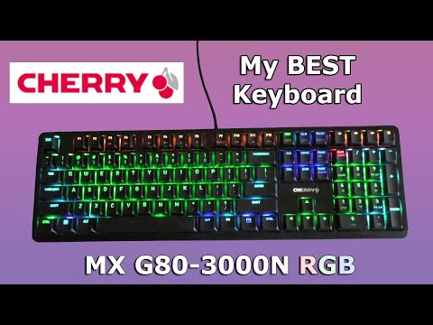 Cherry Keyboard MX G80-3000N RGB best red gold crosspoint switches
