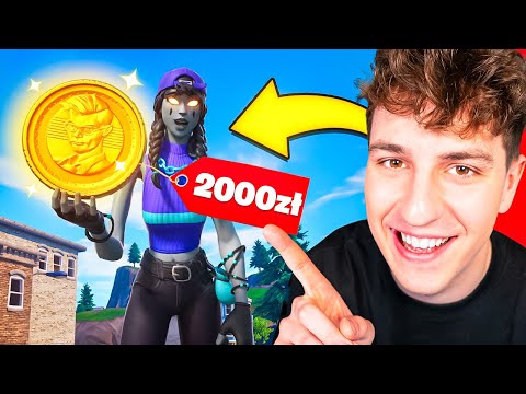 RZUT MONETĄ o 2.000 ZŁ w OG FORTNITE