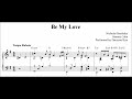 [Ballad Jazz Piano] Be My Love (sheet music)