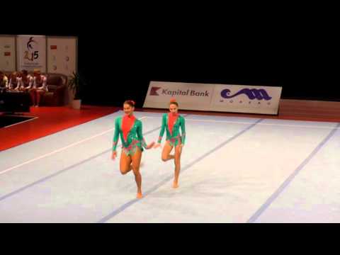 EC 2015   450   PnA   Senior   WP   UKR   Bal   BOGDANOVA & VERESOVA