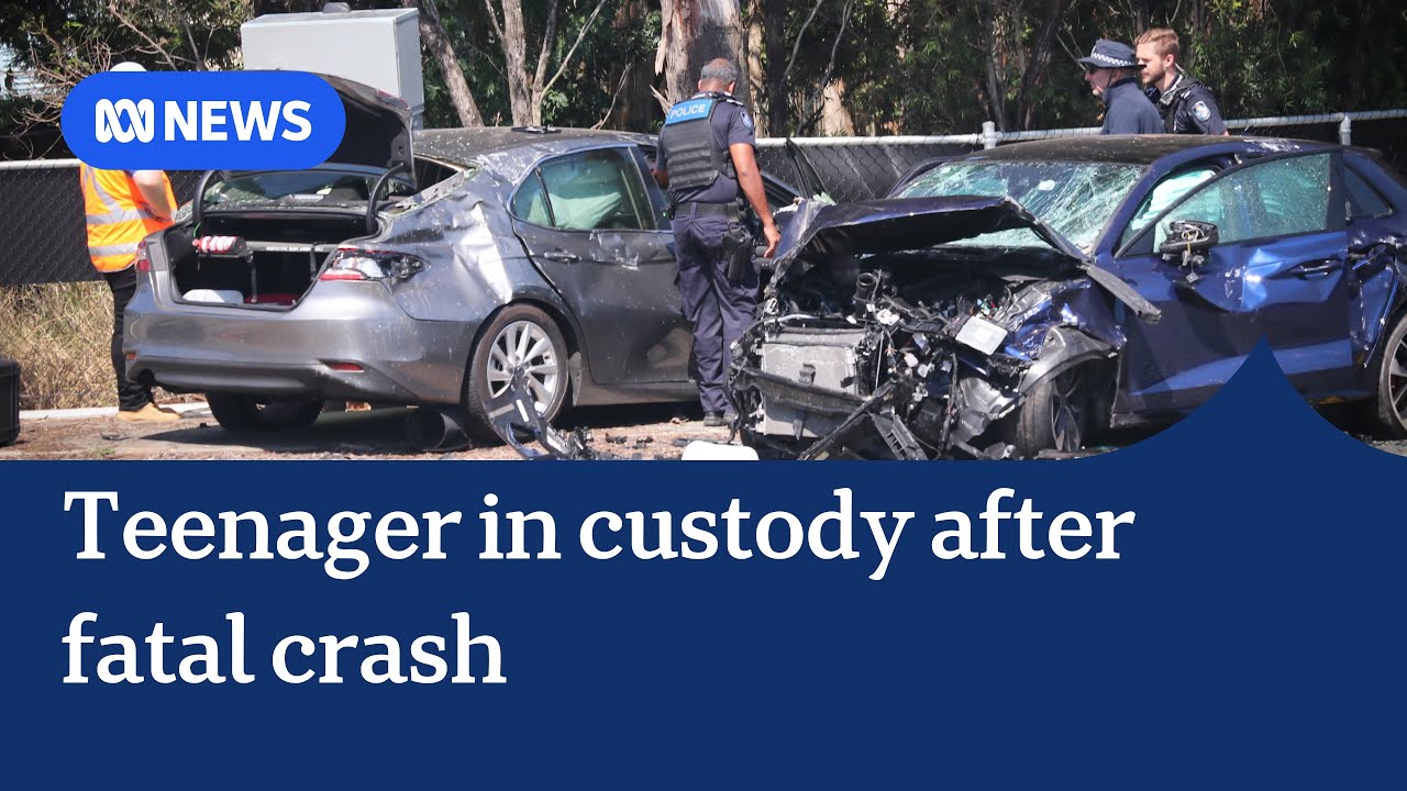 Woman dead after crash involving teenager in alleged stolen car | ABC News