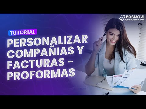 Personalizar datos de la compañía