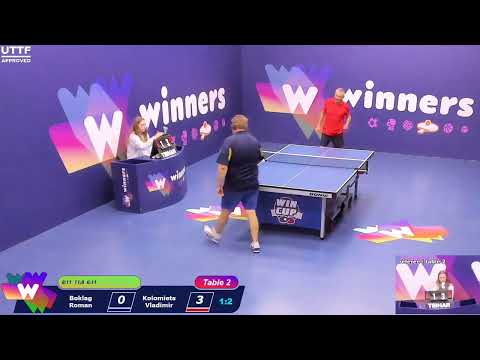 WINners CUP table 2  21.10  Boklag Roman - Kolomiets Vladimir 12:15