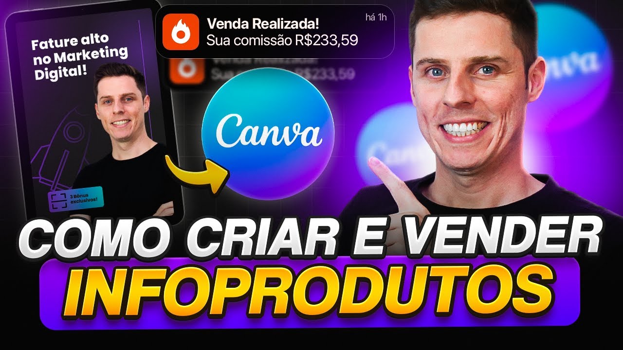 How to Create DIGITAL PRODUCTS using Canva for Free (WITHOUT HAVING TO SHOW UP)!